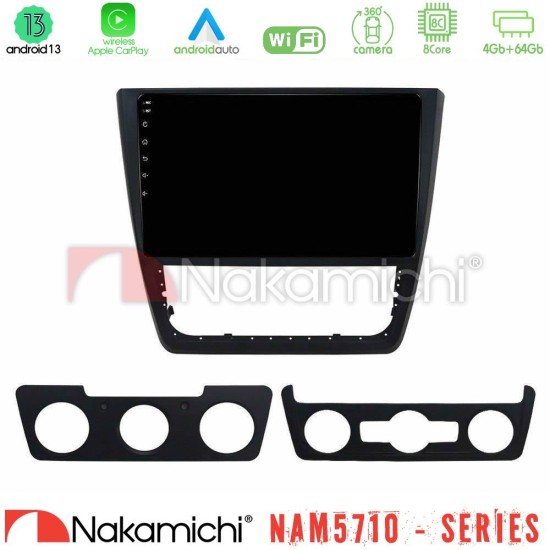Nakamichi NAM5710 Series 8Core Android13 4+64GB Skoda Yeti 2009-> Navigation Multimedia Tablet 10" Nakamichi NAM5710 Series 8Core Android13 4+64GB Skoda Yeti 2009-> Navigation Multimedia Tablet 10"