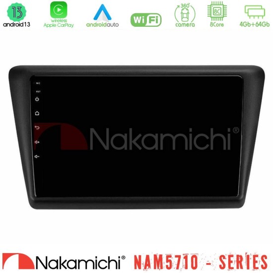 Nakamichi NAM5710 Series 8Core Android13 4+64GB Skoda Rapid 2013-2017 Navigation Multimedia Tablet 9" Nakamichi NAM5710 Series 8Core Android13 4+64GB Skoda Rapid 2013-2017 Navigation Multimedia Tablet 9"