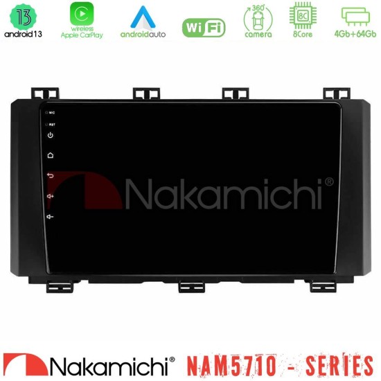 Nakamichi NAM5710 Series 8Core Android13 4+64GB  Seat Ateca 2017-2021 Navigation Multimedia Tablet 9"
