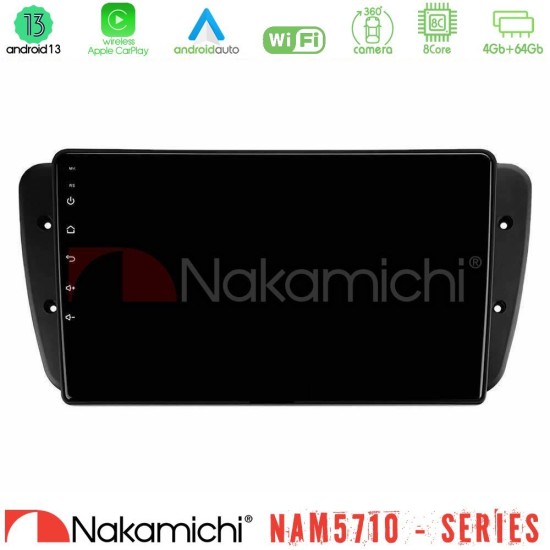 Nakamichi NAM5710 Series 8Core Android13 4+64GB Seat Ibiza 2008-2012 Navigation Multimedia Tablet 9" Nakamichi NAM5710 Series 8Core Android13 4+64GB Seat Ibiza 2008-2012 Navigation Multimedia Tablet 9"