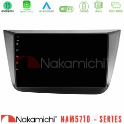Nakamichi NAM5710 Series 8Core Android13 4+64GB  Seat Altea 2004-2015 Navigation Multimedia Tablet 9"