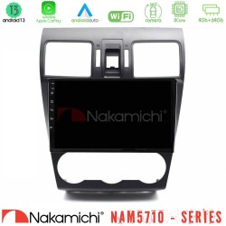 Nakamichi NAM5710 Series 8Core Android13 4+64GB Subaru Forester 2015-2018 Navigation Multimedia Tablet 9"