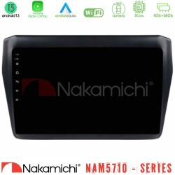 Nakamichi NAM5710 Series 8Core Android13 4+64GB Suzuki Swift 2017-2023 Navigation Multimedia Tablet 9" Nakamichi NAM5710 Series 8Core Android13 4+64GB Suzuki Swift 2017-2023 Navigation Multimedia Tablet 9"