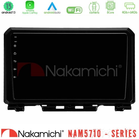 Nakamichi NAM5710 Series 8Core Android13 4+64GB Suzuki Jimny 2018-2022 Navigation Multimedia Tablet 9" Nakamichi NAM5710 Series 8Core Android13 4+64GB Suzuki Jimny 2018-2022 Navigation Multimedia Tablet 9"