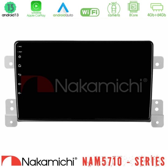 Nakamichi NAM5710 Series 8Core Android13 4+64GB  Suzuki Grand Vitara Navigation Multimedia Tablet 9"