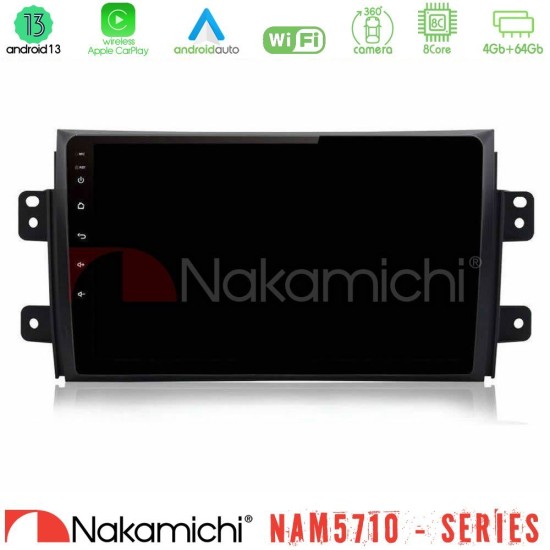 Nakamichi NAM5710 Series 8Core Android13 4+64GB Suzuki SX4 2006-2014 Fiat Sedici 2006-2014 Navigation Multimedia Tablet 9" Nakamichi NAM5710 Series 8Core Android13 4+64GB Suzuki SX4 2006-2014 Fiat Sedici 2006-2014 Navigation Multimedia Tablet 9"