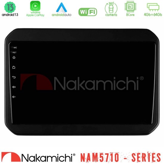 Nakamichi NAM5710 Series 8Core Android13 4+64GB Suzuki Ignis Navigation Multimedia Tablet 9" Nakamichi NAM5710 Series 8Core Android13 4+64GB Suzuki Ignis Navigation Multimedia Tablet 9"