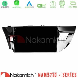 Nakamichi NAM5710 Series 8Core Android13 4+64GB Toyota Corolla 2014-2016 Navigation Multimedia Tablet 9" Nakamichi NAM5710 Series 8Core Android13 4+64GB Toyota Corolla 2014-2016 Navigation Multimedia Tablet 9"