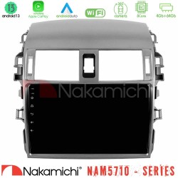 Nakamichi NAM5710 Series 8Core Android13 4+64GB Toyota Corolla 2008-2010 Navigation Multimedia Tablet 9" Nakamichi NAM5710 Series 8Core Android13 4+64GB Toyota Corolla 2008-2010 Navigation Multimedia Tablet 9"