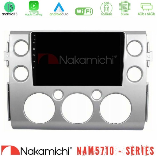 Nakamichi NAM5710 Series 8Core Android13 4+64GB Toyota FJ 2007-2014 Navigation Multimedia Tablet 9" Nakamichi NAM5710 Series 8Core Android13 4+64GB Toyota FJ 2007-2014 Navigation Multimedia Tablet 9"