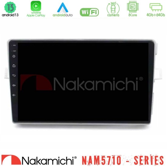 Nakamichi NAM5710 Series 8Core Android13 4+64GB Toyota Verso 2009-2018 Navigation Multimedia Tablet 9" Nakamichi NAM5710 Series 8Core Android13 4+64GB Toyota Verso 2009-2018 Navigation Multimedia Tablet 9"