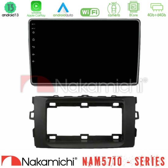 Nakamichi NAM5710 Series 8Core Android13 4+64GB Toyota Auris 2013-2016 Navigation Multimedia Tablet 10" Nakamichi NAM5710 Series 8Core Android13 4+64GB Toyota Auris 2013-2016 Navigation Multimedia Tablet 10"