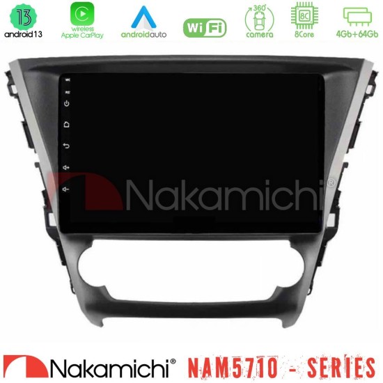 Nakamichi NAM5710 Series 8Core Android13 4+64GB Toyota Avensis 2015-2018 Navigation Multimedia Tablet 9" Nakamichi NAM5710 Series 8Core Android13 4+64GB Toyota Avensis 2015-2018 Navigation Multimedia Tablet 9"