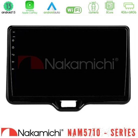 Nakamichi NAM5710 Series 8Core Android13 4+64GB Toyota Yaris Cross RHD 2020-> (Low Version) Navigation Multimedia Tablet 9" Nakamichi NAM5710 Series 8Core Android13 4+64GB Toyota Yaris Cross RHD 2020-> (Low Version) Navigation Multimedia Tablet 9"