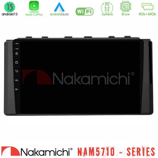 Nakamichi NAM5710 Series 8Core Android13 4+64GB Subaru BRZ / Toyota GR86 2022-> Navigation Multimedia Tablet 9"
