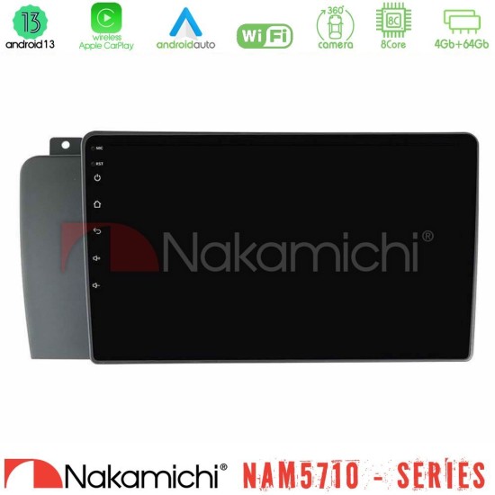 Nakamichi NAM5710 Series 8Core Android13 4+64GB  Volvo S60 2004-2009 Navigation Multimedia Tablet 9"