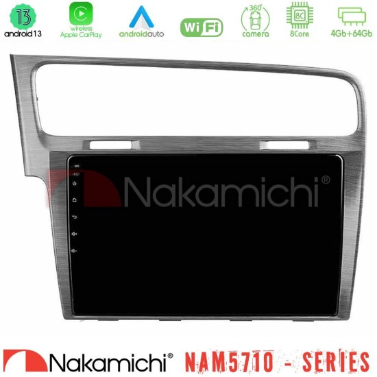 Nakamichi NAM5710 Series 8Core Android13 4+64GB VW GOLF 7 Navigation Multimedia Tablet 10" Nakamichi NAM5710 Series 8Core Android13 4+64GB VW GOLF 7 Navigation Multimedia Tablet 10"