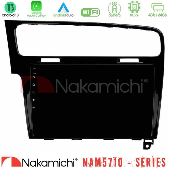 Nakamichi NAM5710 Series 8Core Android13 4+64GB VW GOLF 7 Navigation Multimedia Tablet 10" Nakamichi NAM5710 Series 8Core Android13 4+64GB VW GOLF 7 Navigation Multimedia Tablet 10"