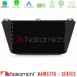 Nakamichi NAM5710 Series 8Core Android13 4+64GB  Vw Tiguan 2016-2022 Navigation Multimedia Tablet 10"