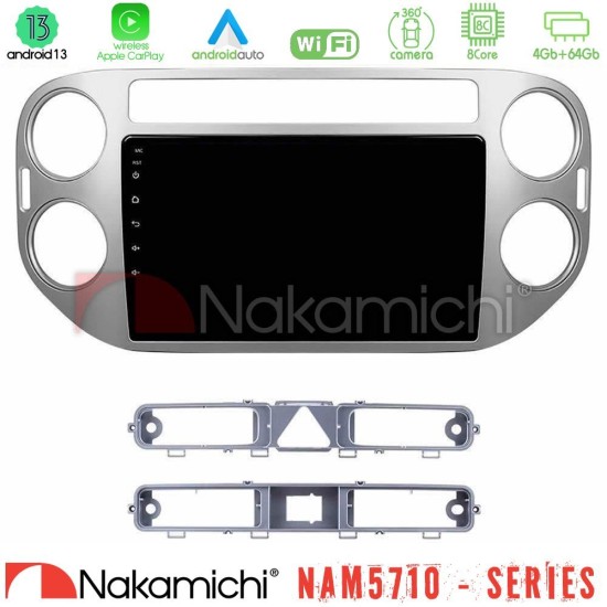 Nakamichi NAM5710 Series 8Core Android13 4+64GB VW Tiguan Navigation Multimedia Tablet 9" Nakamichi NAM5710 Series 8Core Android13 4+64GB VW Tiguan Navigation Multimedia Tablet 9"