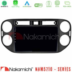Nakamichi NAM5710 Series 8Core Android13 4+64GB  VW Tiguan Navigation Multimedia Tablet 9" (23mm alarm button)