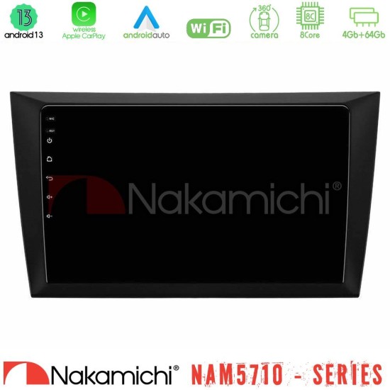 Nakamichi NAM5710 Series 8Core Android13 4+64GB  Vw Golf 6 Navigation Multimedia Tablet 9"