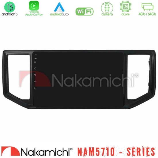 Nakamichi NAM5710 Series 8Core Android13 4+64GB  VW Amarok 2017-2022 Navigation Multimedia Tablet 9"