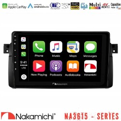 Nakamichi NA3615 Series Με Wireless Carplay & Android Auto BMW E46 Media Station Tablet 9"