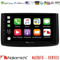 Nakamichi NA3615 Series Με Wireless Carplay & Android Auto  Chevrolet Aveo 2006-2010 Media Station Tablet 9"