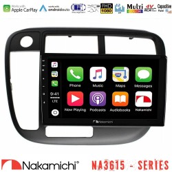 Nakamichi NA3615 Series Με Wireless Carplay & Android Auto Honda Civic 1995-2001 Media Station Tablet 9"