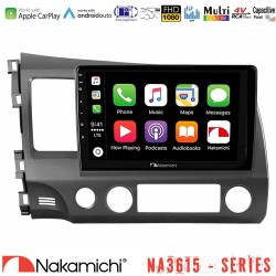 Nakamichi NA3615 Series Με Wireless Carplay & Android Auto Honda Civic 2006-2011 Media Station Tablet 9" Με Carplay & Android Auto Nakamichi NA3615 Series Με Wireless Carplay & Android Auto Honda Civic 2006-2011 Media Station Tablet 9" Με Carplay & Android Auto