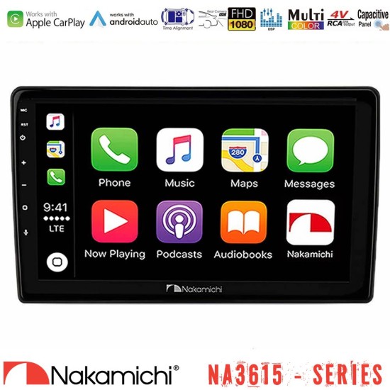 Nakamichi NA3615 Series Με Wireless Carplay & Android Auto Hyundai H1 2009-2015 Media Station Tablet 9"