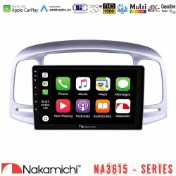 Nakamichi NA3615 Series Με Wireless Carplay & Android Auto Hyundai Accent 2006-2011 Media Station Tablet 9" Nakamichi NA3615 Series Με Wireless Carplay & Android Auto Hyundai Accent 2006-2011 Media Station Tablet 9"