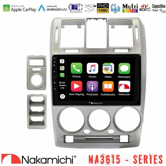 Nakamichi NA3615 Series Με Wireless Carplay & Android Auto  Hyundai Getz 2002-2009 Media Station Tablet 9"