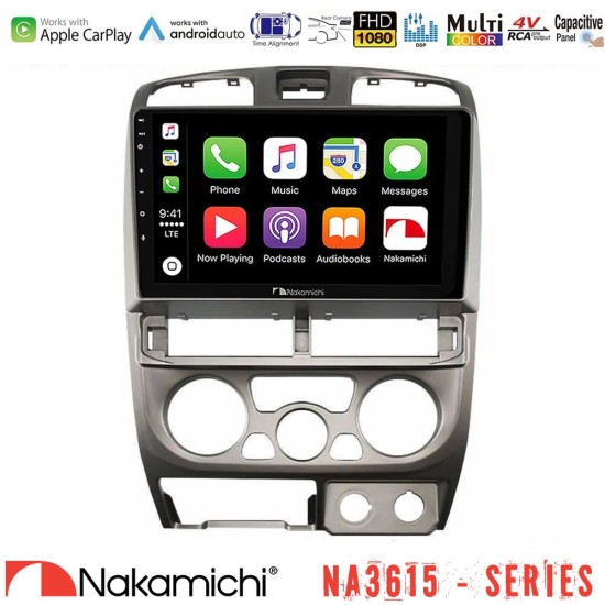 Nakamichi NA3615 Series Με Wireless Carplay & Android Auto Isuzu D-Max 2004-2006 Media Station Tablet 9" Nakamichi NA3615 Series Με Wireless Carplay & Android Auto Isuzu D-Max 2004-2006 Media Station Tablet 9"