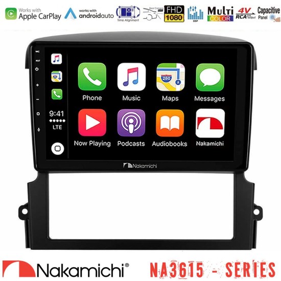 Nakamichi NA3615 Series Με Wireless Carplay & Android Auto Kia Sorento Media Station Tablet 9" Nakamichi NA3615 Series Με Wireless Carplay & Android Auto Kia Sorento Media Station Tablet 9"