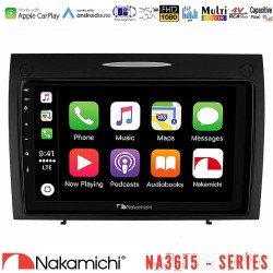 Nakamichi NA3615 Series Με Wireless Carplay & Android Auto Mercedes SLK Class Media Station Tablet 9"