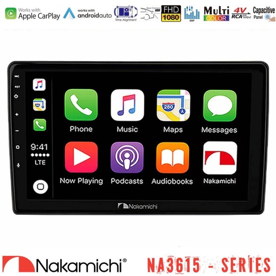 Nakamichi NA3615 Series Με Wireless Carplay & Android Auto Mitsubishi Outlander 2002 – 2007 Media Station Tablet 9" Nakamichi NA3615 Series Με Wireless Carplay & Android Auto Mitsubishi Outlander 2002 – 2007 Media Station Tablet 9"