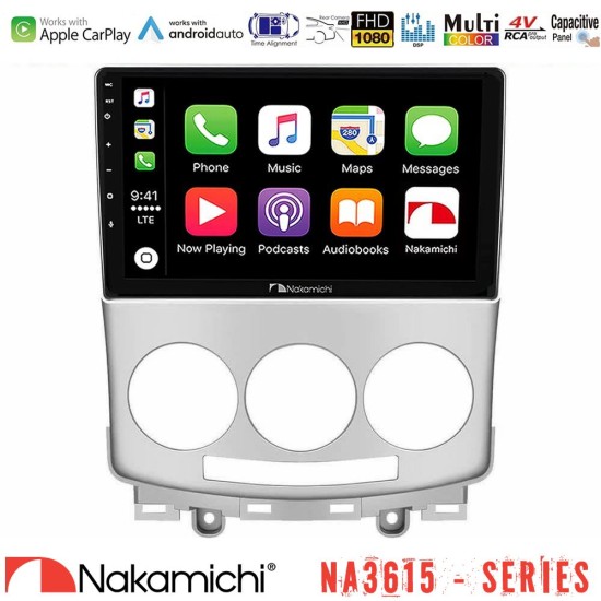 Nakamichi NA3615 Series Με Wireless Carplay & Android Auto Mazda 5 2004-2010 Media Station Tablet 9" Nakamichi NA3615 Series Με Wireless Carplay & Android Auto Mazda 5 2004-2010 Media Station Tablet 9"