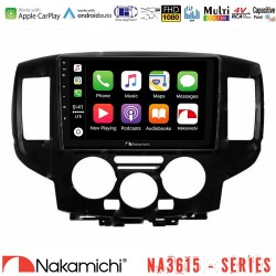 Nakamichi NA3615 Series Με Wireless Carplay & Android Auto Nissan NV200 Media Station Tablet 9" (Μαύρο) Nakamichi NA3615 Series Με Wireless Carplay & Android Auto Nissan NV200 Media Station Tablet 9" (Μαύρο)