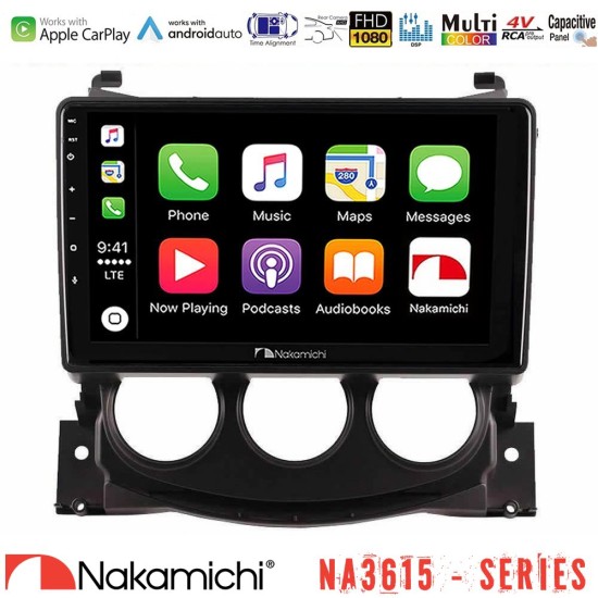 Nakamichi NA3615 Series Με Wireless Carplay & Android Auto  Nissan 370Z 2009-2013 Media Station Tablet 9"