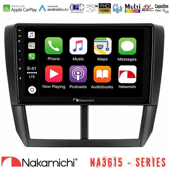 Nakamichi NA3615 Series Με Wireless Carplay & Android Auto Subaru Forester Media Station Tablet 9" Nakamichi NA3615 Series Με Wireless Carplay & Android Auto Subaru Forester Media Station Tablet 9"