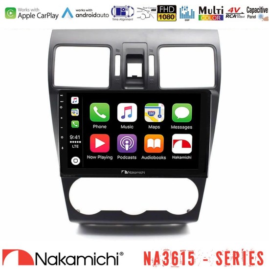 Nakamichi NA3615 Series Με Wireless Carplay & Android Auto Subaru Forester 2015-2018 Media Station Tablet 9"