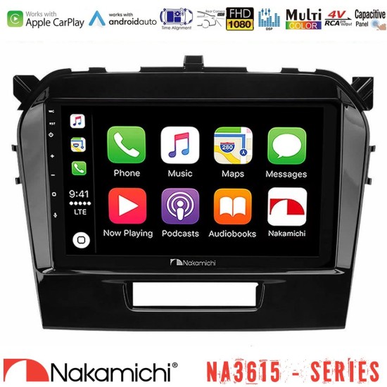 Nakamichi NA3615 Series Με Wireless Carplay & Android Auto Suzuki Vitara 2015-2021 Media Station Tablet 9" Nakamichi NA3615 Series Με Wireless Carplay & Android Auto Suzuki Vitara 2015-2021 Media Station Tablet 9"