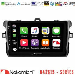 Nakamichi NA3615 Series Με Wireless Carplay & Android Auto Toyota Corolla 2007-2012 Media Station Tablet 9" Nakamichi NA3615 Series Με Wireless Carplay & Android Auto Toyota Corolla 2007-2012 Media Station Tablet 9"