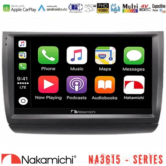 Nakamichi NA3615 Series Με Wireless Carplay & Android Auto  Toyota Prius 2004-2009 Media Station Tablet 9"