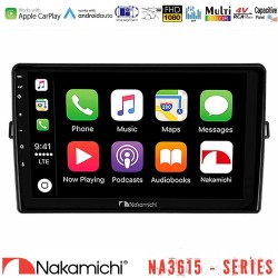 Nakamichi NA3615 Series Με Wireless Carplay & Android Auto Toyota Auris Media Station Tablet 9" Nakamichi NA3615 Series Με Wireless Carplay & Android Auto Toyota Auris Media Station Tablet 9"