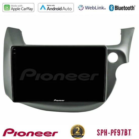 Pioneer SPH-PF97BT Series Honda Jazz (Fit) 2009-2013 RHD Multimedia Station 9" (Tablet Style) Με Carplay & Android Auto