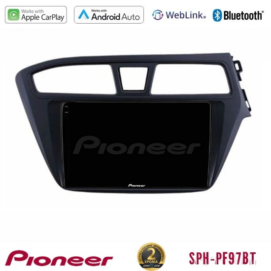 Pioneer SPH-PF97BT Series Hyundai i20 2014-2018 RHD Multimedia Station 9" (Tablet Style) Με Carplay & Android Auto