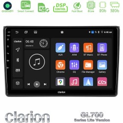 Clarion GL700 Lite Series 8Core Android ClarionOS 2+32GB Audi A4 B7 Navigation Multimedia Tablet 9" Με Carplay & Android Auto Clarion GL700 Lite Series 8Core Android ClarionOS 2+32GB Audi A4 B7 Navigation Multimedia Tablet 9" Με Carplay & Android Auto